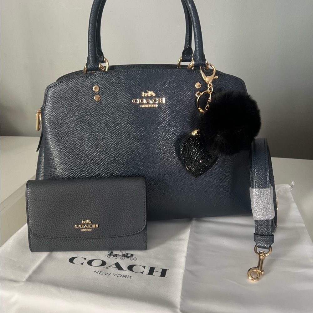 Coach Large Lillie Satchel and Wallet Set